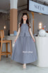 Ladies High End V-neck Vest With Pleated Long Skirts